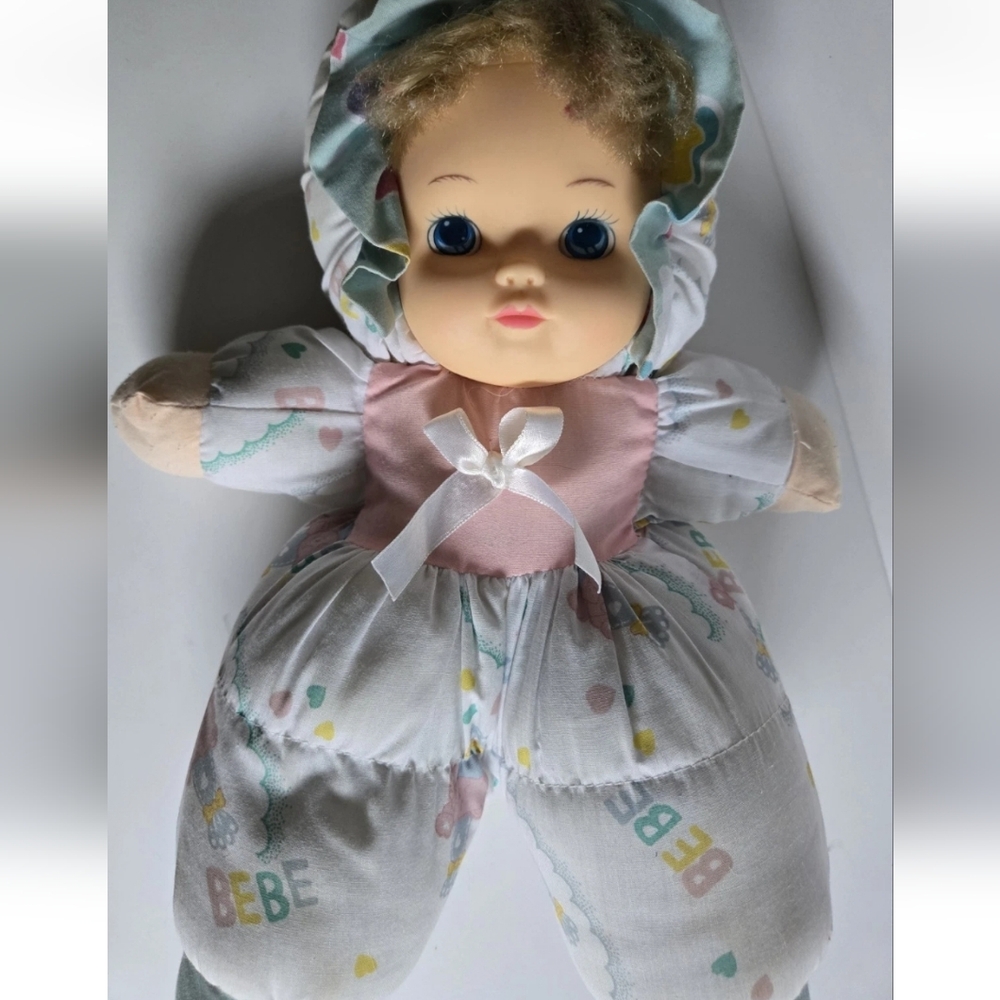 Stuffed Soft Doll Vintage 1990s